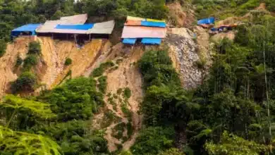 Amazônia - Garimpo ilegal