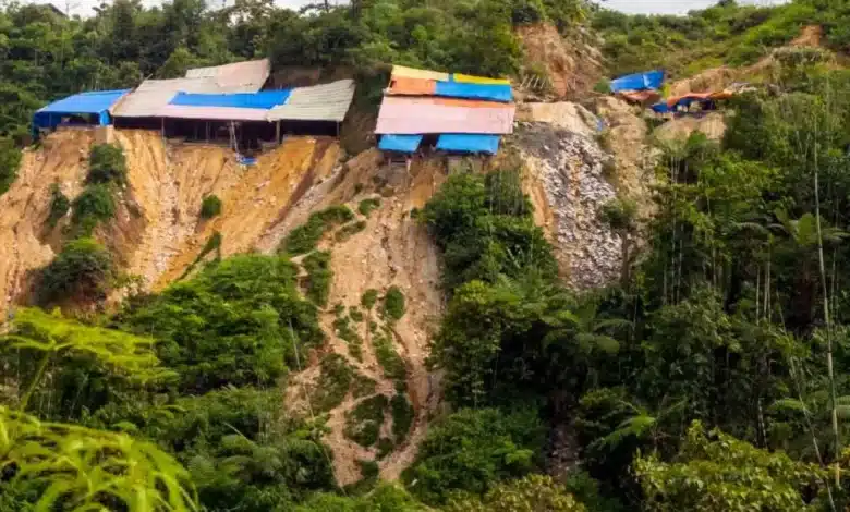 Amazônia - Garimpo ilegal