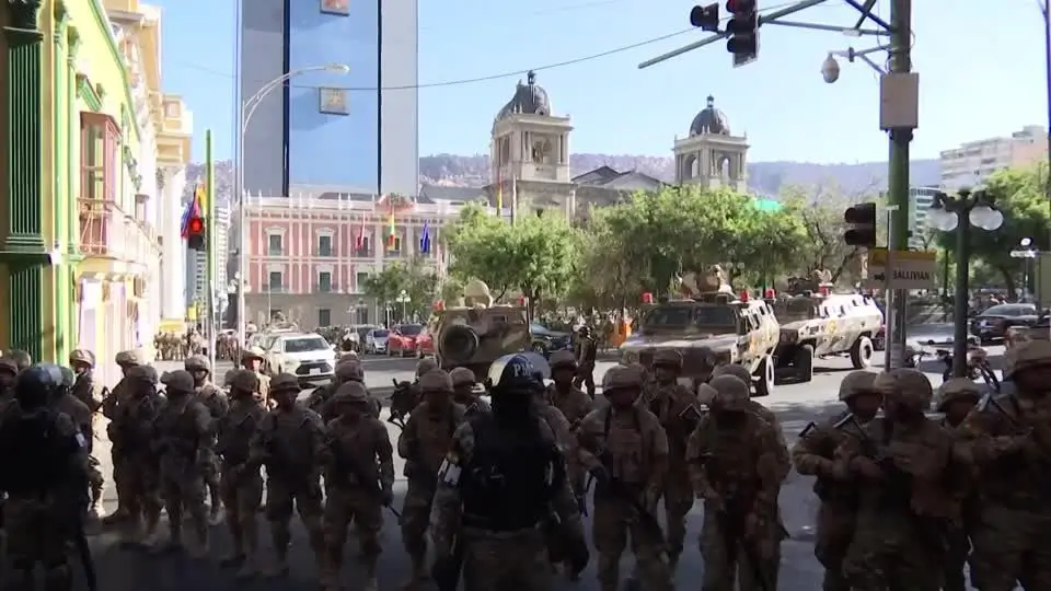 Bolívia - Golpe de Estado