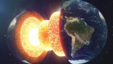 Núcleo da Terra Desacelerando