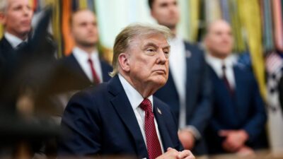Trump diz que Estados Unidos têm “quantidades enormes” de munição